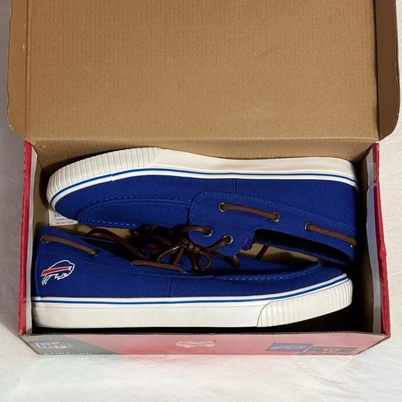 Men’s NFL Buffalo Bills Sneakers/Boat Shoes - Picture 6 of 8
